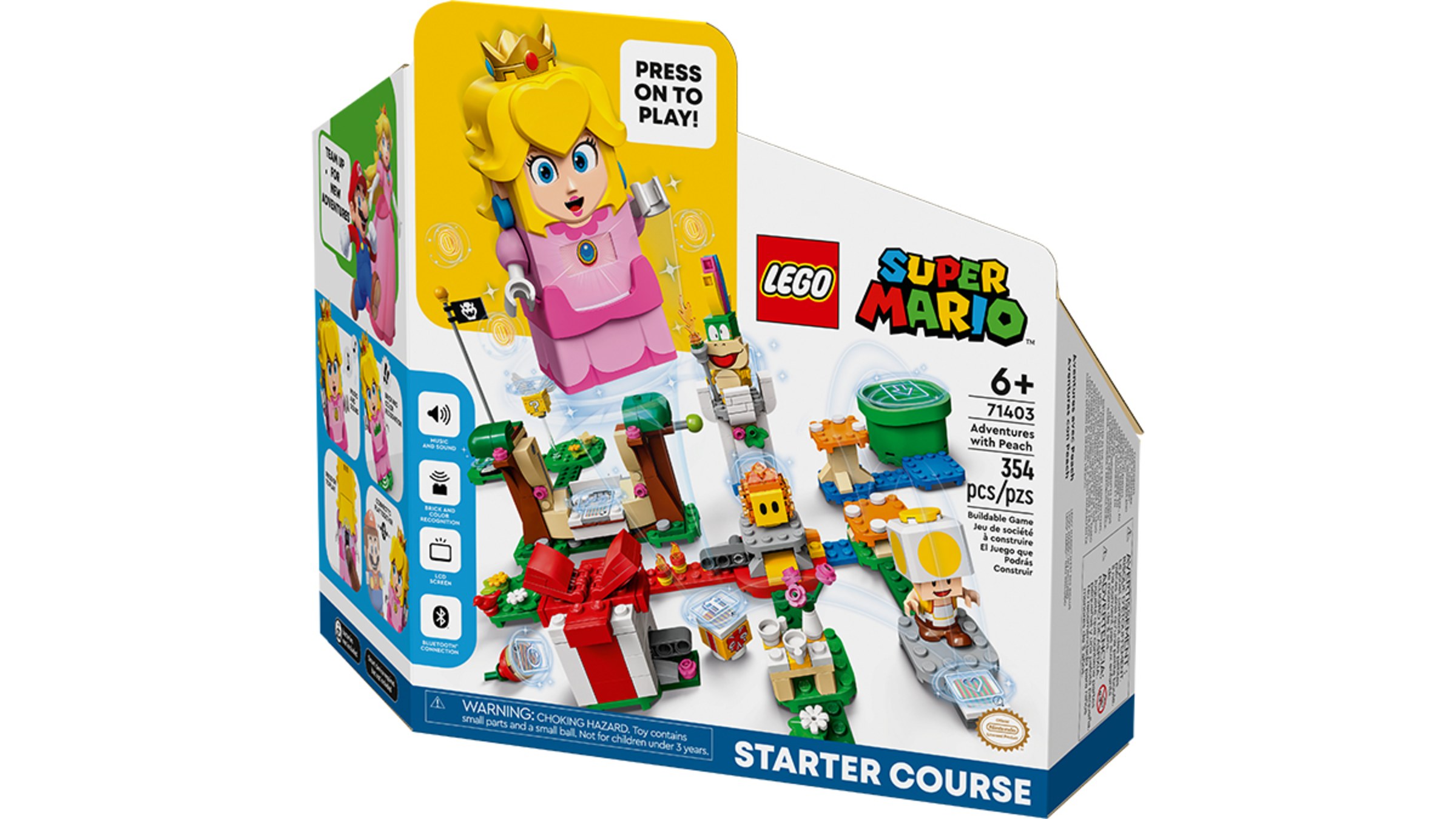 Lego Princess Peach Starter Course ubicaciondepersonas.cdmx.gob.mx